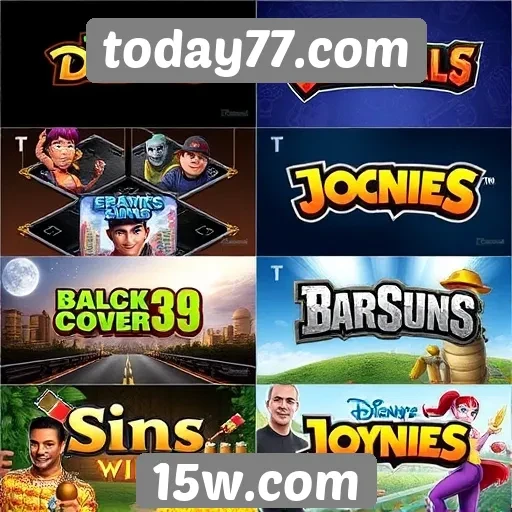 Comparação entre jogos populares do site today77.com