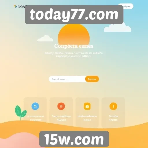 Navegação intuitiva no site today77.com