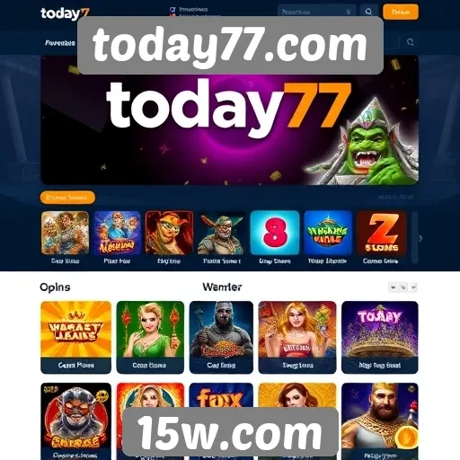 Interface amigável do today77.com melhora experiência do jogador